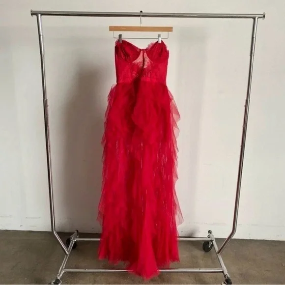 For Love And Lemons Scarlet High Low Dress - Picture 4 of 12